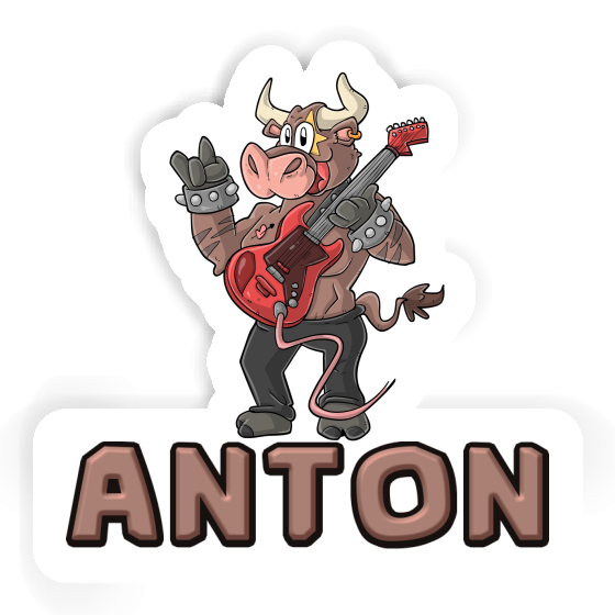 Anton Sticker Stierrocker Notebook Image