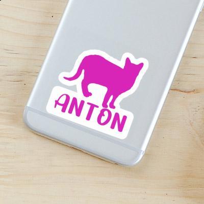 Katze Sticker Anton Gift package Image