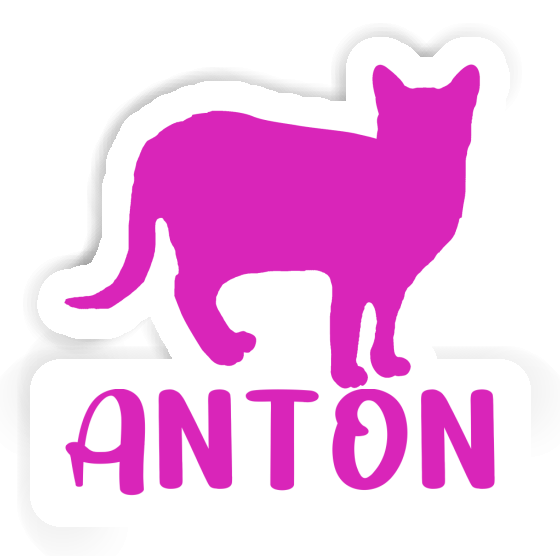 Katze Sticker Anton Image