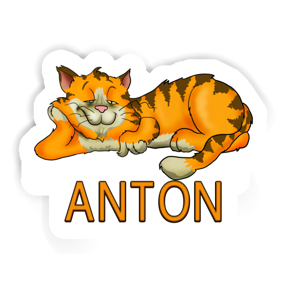 Cat Sticker Anton Image