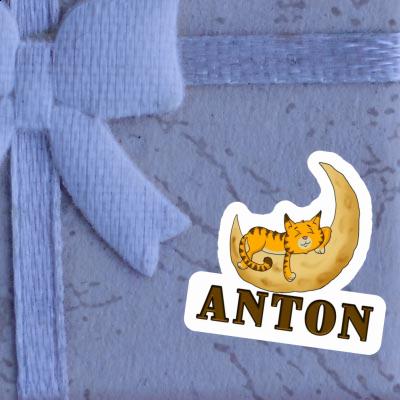 Anton Sticker Katze Laptop Image