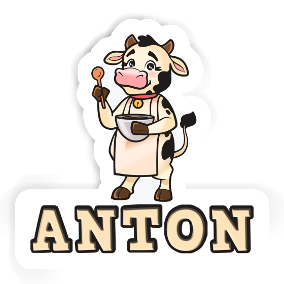 Aufkleber Chefköchin Anton Gift package Image