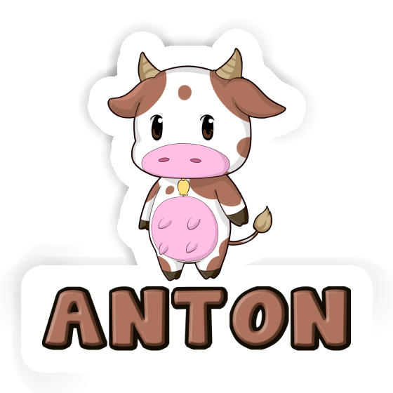 Autocollant Vache Anton Gift package Image