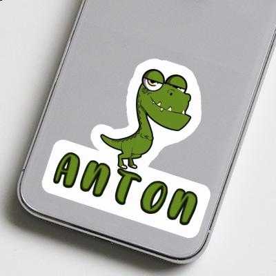 Anton Sticker Dinosaur Image