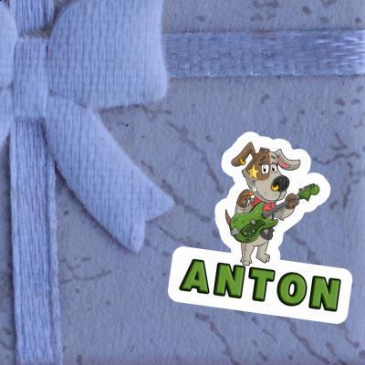 Anton Aufkleber Gitarrist Gift package Image