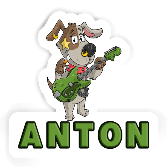 Anton Aufkleber Gitarrist Gift package Image