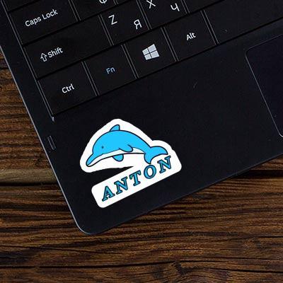 Sticker Anton Delphin Notebook Image