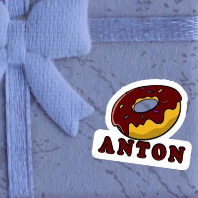 Aufkleber Anton Donut Image