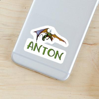 Autocollant Anton Dragon Notebook Image