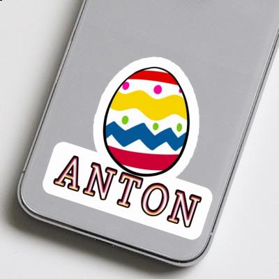 Autocollant Oeuf de Pâques Anton Gift package Image