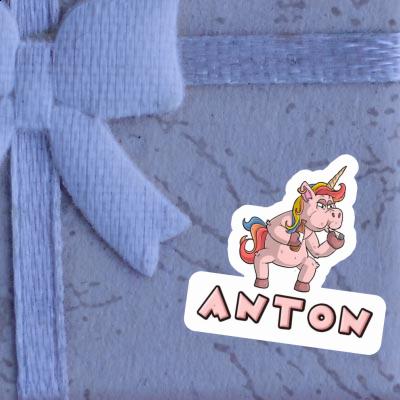 Autocollant Fumeuse Anton Notebook Image