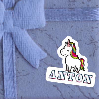 Einhorn Aufkleber Anton Gift package Image