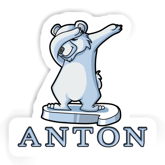 Aufkleber Bär Anton Image