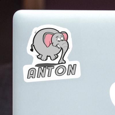 Anton Autocollant Éléphant Gift package Image