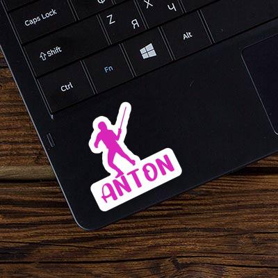 Anton Sticker Fencer Gift package Image