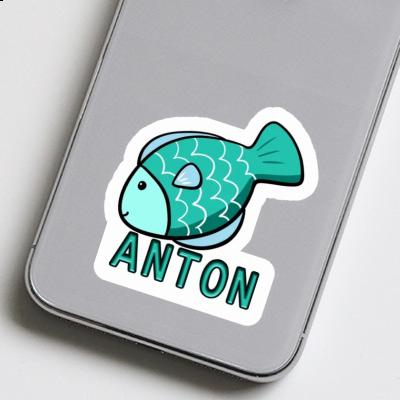 Anton Autocollant Poisson Gift package Image