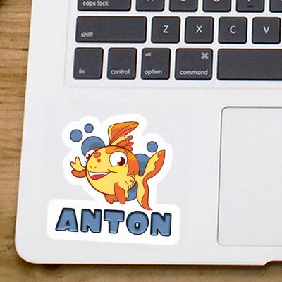 Sticker Fisch Anton Gift package Image