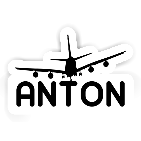 Sticker Airplane Anton Image