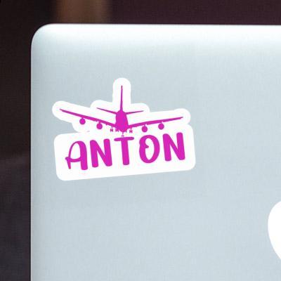 Sticker Anton Flugzeug Gift package Image