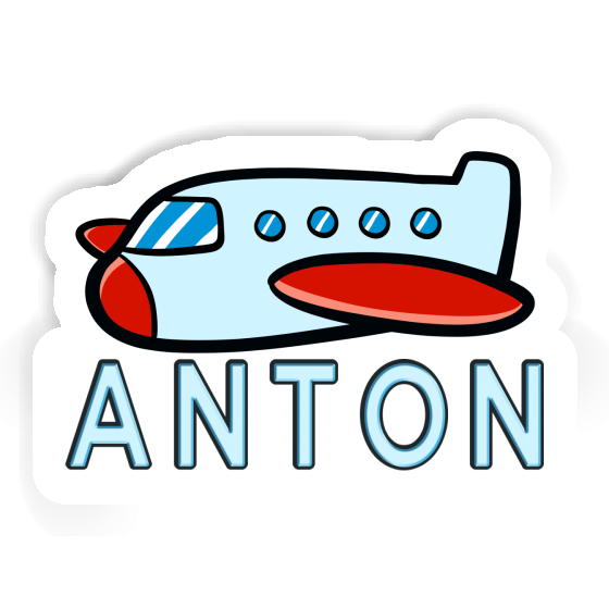 Anton Sticker Flugzeug Gift package Image