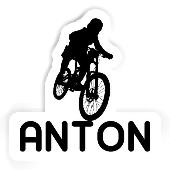 Freeride Biker Sticker Anton Laptop Image