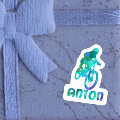 Autocollant Anton Freeride Biker Laptop Image