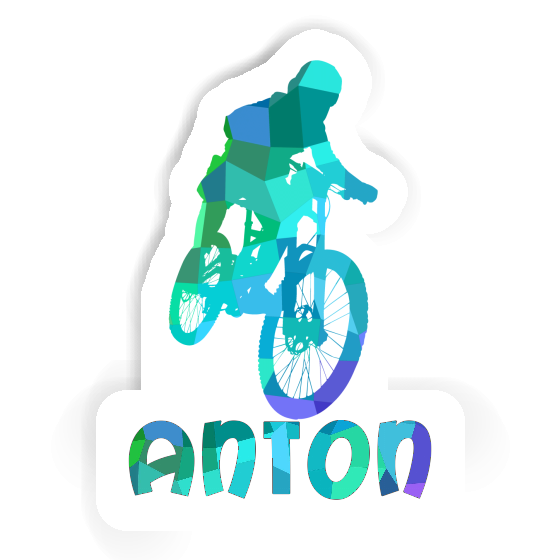 Autocollant Anton Freeride Biker Image