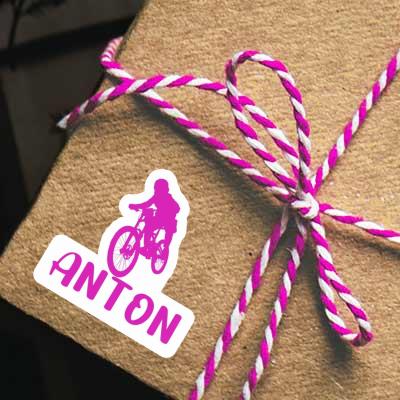 Anton Sticker Freeride Biker Image