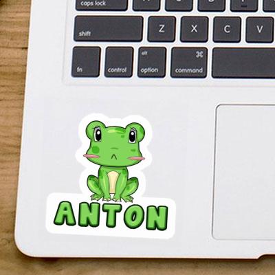 Autocollant Anton Grenouille Image