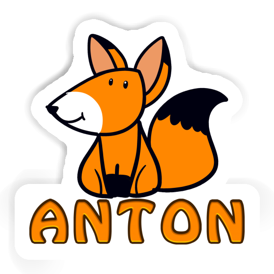 Aufkleber Fuchs Anton Image