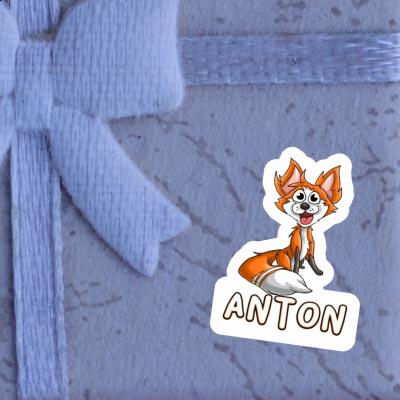 Sticker Anton Fox Notebook Image