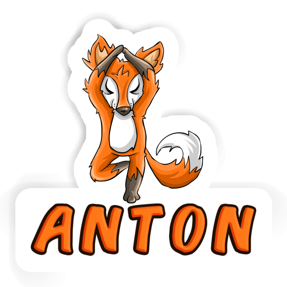 Yoga Fuchs Sticker Anton Gift package Image