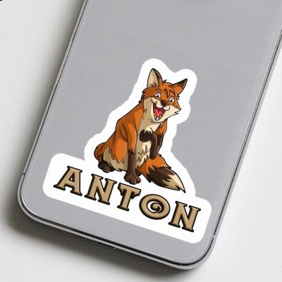 Sticker Fuchs Anton Laptop Image