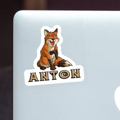 Sticker Anton Fox Gift package Image