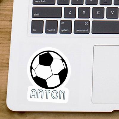 Sticker Anton Fußball Gift package Image