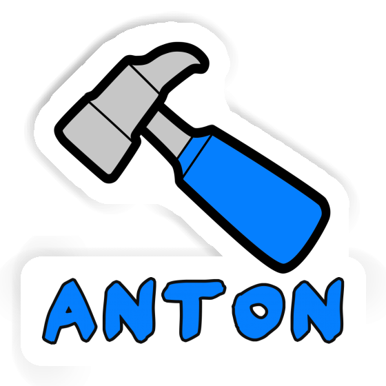 Gavel Sticker Anton Notebook Image