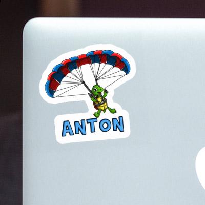 Sticker Gleitschirmpilot Anton Image