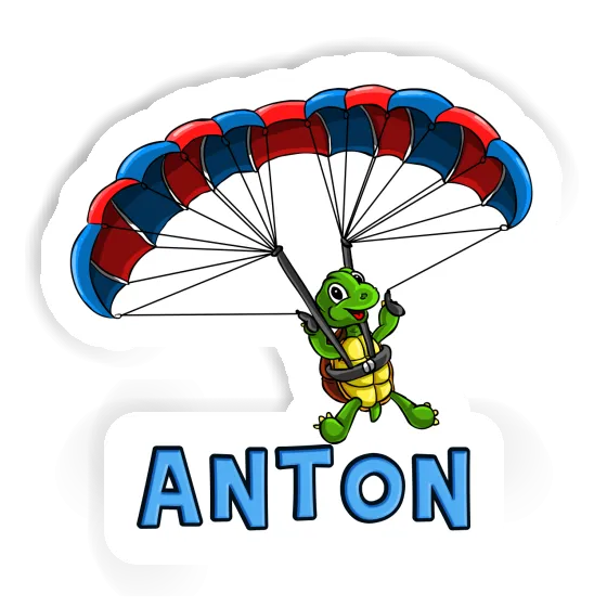 Sticker Gleitschirmpilot Anton Gift package Image