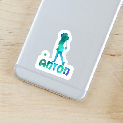 Anton Sticker Golferin Gift package Image