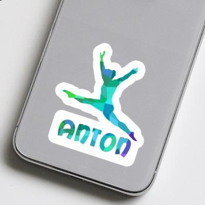 Sticker Anton Gymnastin Laptop Image