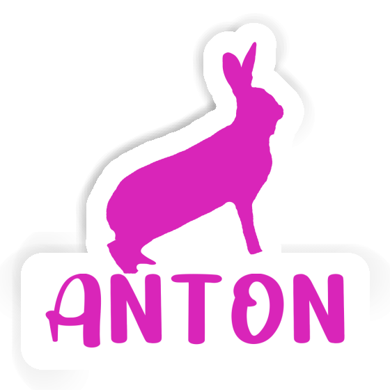 Hase Sticker Anton Notebook Image