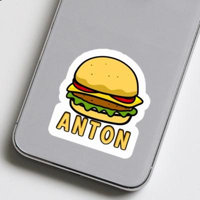 Aufkleber Beefburger Anton Image