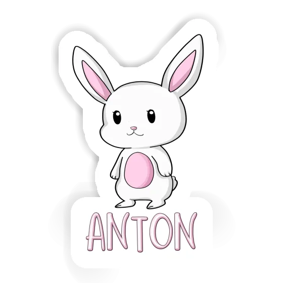 Aufkleber Kaninchen Anton Gift package Image