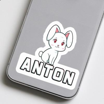 Sticker Anton Hare Laptop Image