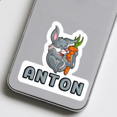 Hase Sticker Anton Notebook Image