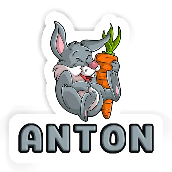 Hase Sticker Anton Laptop Image