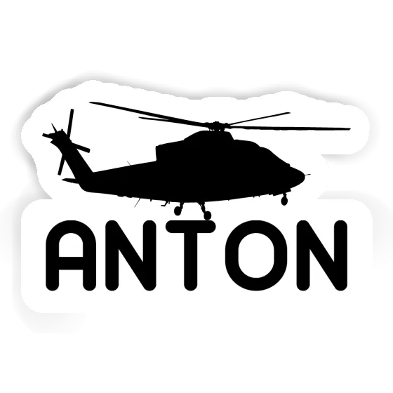 Anton Aufkleber Helikopter Gift package Image