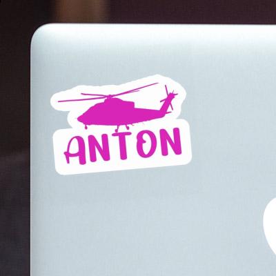 Sticker Helicopter Anton Laptop Image