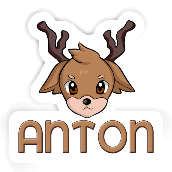 Autocollant Cerf Anton Gift package Image