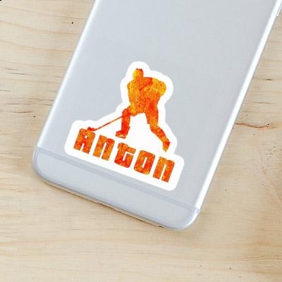 Sticker Anton Eishockeyspieler Image